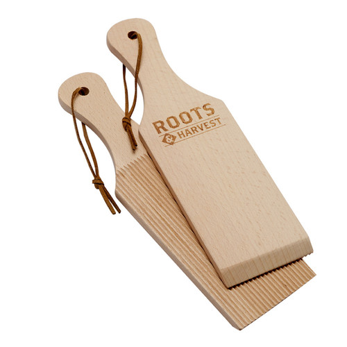 Roots & Harvest Grooved Butter Paddles (Set of 2)