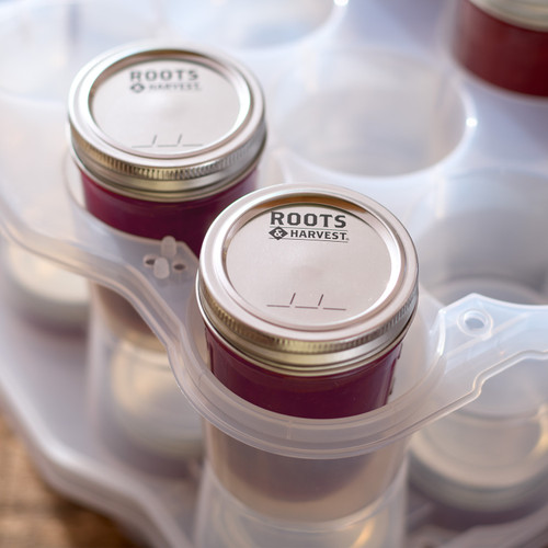 Roots & Harvest SafeCrate for Jelly Jars, Holds 20 Jelly Jars