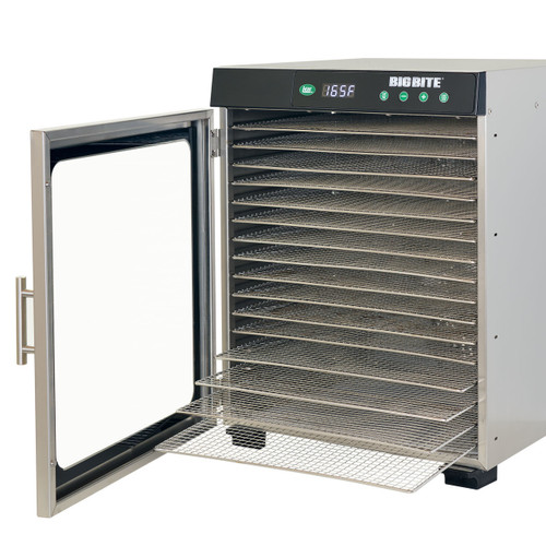 Lem Products BigBite Stainless Steel 16-Tray Dehydrator
