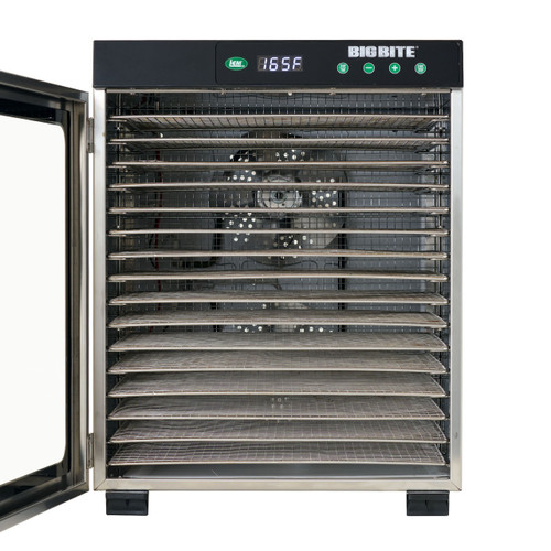 Lem Products BigBite Stainless Steel 16-Tray Dehydrator