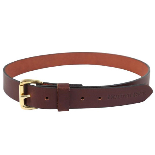 New Duluth Pack Smooth Leather Belt 1.25 X 36" - Brown