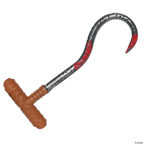UNDERWRAPS Halloween Weapons Sword Cosplay - Meat Hook Plastic for Adults, Foam