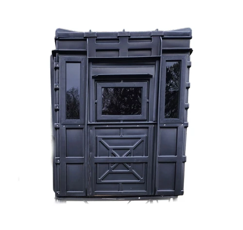 Hughes Hunting Blinds The Crusader with Full Door & Upgraded Windows