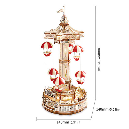 HRP Robotime Parachute Tower