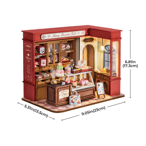 HRP Robotime Honey Dessert Talk Diy Miniature House