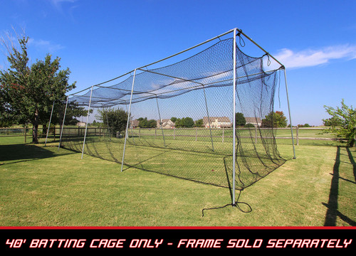 Cimarron 40X12X10  #24 Twisted Poly Batting Cage Net