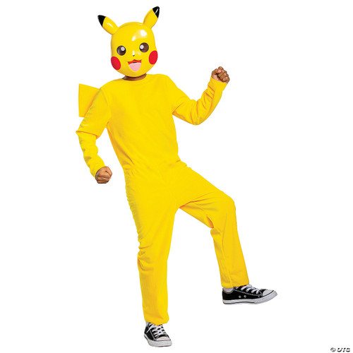 Disguise Pikachu Pokemon Classic Costume Yellow, L (10-12)