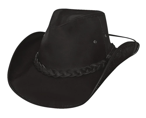 NEW Bullhide Hats 0453Bl Down Under Collection Melbourne Large Black Cowboy Hat