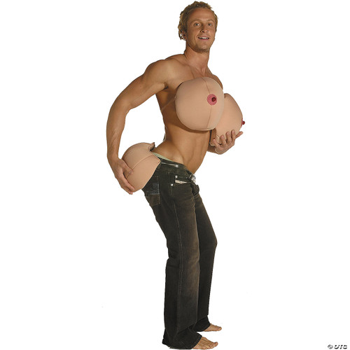 Rasta Imposta Extreme Boobs, Tan, One Size