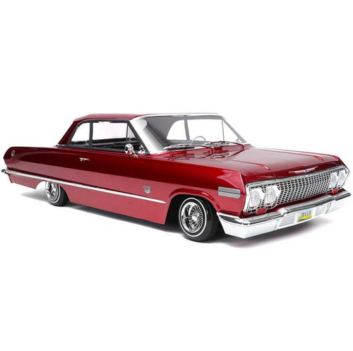 Redcat SixtyThree RC Car 1:10 1963 Chevrolet Impala Hopping Lowrider, Red