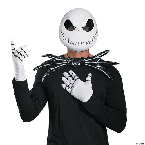 Disney Nightmare Before Christmas Jack Skellington Costume Kit, Official Adult