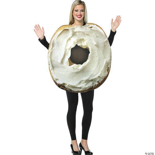 Bagel with Cream Cheese Adult Costume - One Size Fits Most
