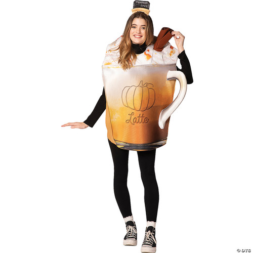 Rasta Imposta Pumpkin Spice Latte Costume Machiato Caffe Autumn Fall Flavors