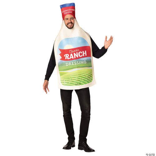 Rasta Imposta Ranch Dressing Bottle Costume Salad Cobb Condiments Food Seasoning