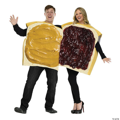 Fun World Peanut Butter And Jelly Adult Costume Set