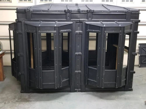 Hughes Hunting Blinds The Lodge 4' x 8' Box Blind & 8' Tower with Landing