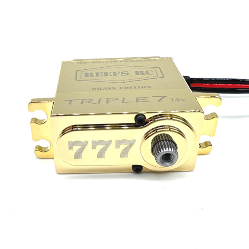HRP Reef'S Rc Triple7 Brass Edition Servo Progammable