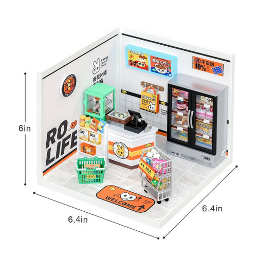 HRP Robotime Super Store Series; Energy Supply Store