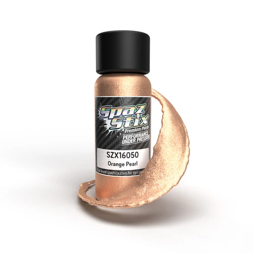 New Spaz Stix Orange Pearl Airbrush 2Oz