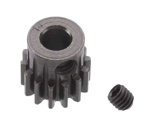 New Robinson Racing Extra Hard 14 Tooth Blackened Steel 32P Pinion 5M/M