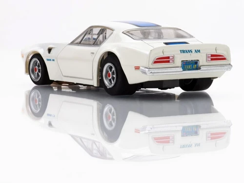 HRP Afx Racing 1970 Firebird Transam White/ Blue Ho Scale Slot Car
