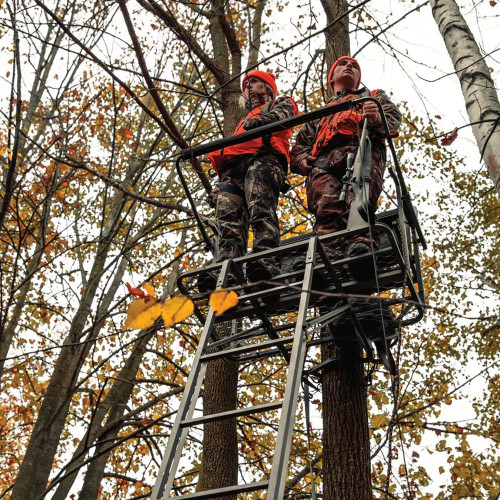 Rivers Edge RE669 TwoPlex LS 2-Man Hunting Ladder Tree Stand