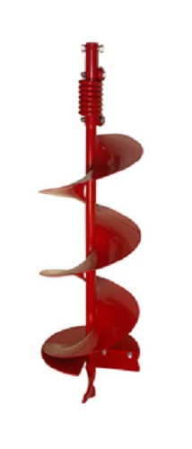 NEW Earthquake 10" Earth Auger Bit w/ Fishtail Point & Shock Spring (BIT ONLY)