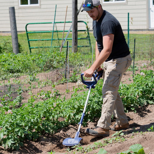Earthquake Fusion Drill-Powered Cultivator Compatible with Most Cordless Drills