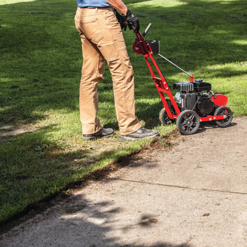 Earthquake 79Cc 4-Cycle Tri-Tip Steel Blade Walk-Behind Edger In Red/Black