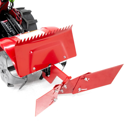 Earthquake Pioneer Adjustable Hill Size Steel Hiller-Furrower Kit  Red