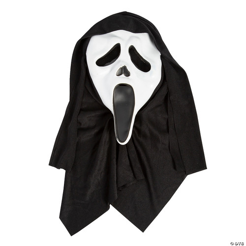 Fun World Ghost Face Mask As Seen In The Movie Scream, Adult