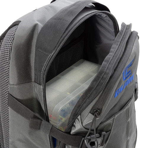 Clam Outdoors Slim Backpack, Grey 20" x 16" x 4"