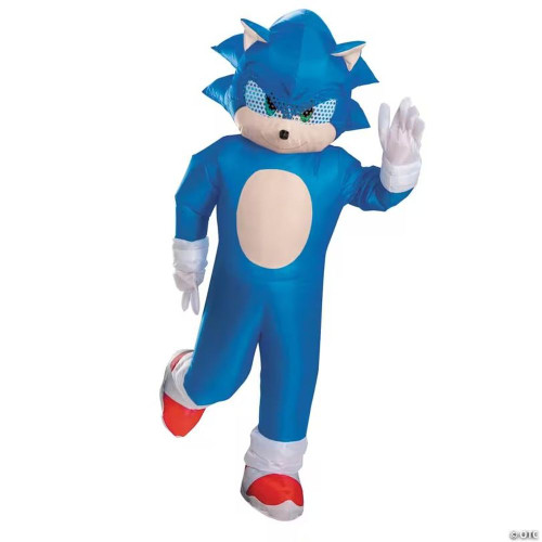 Adults Inflatable Sonic The Hedgehog 3 Sonic Costume - One Size