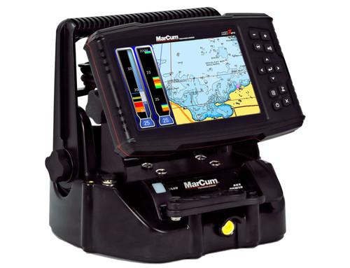 Marcum MX-7GPSLi Lithium Combo GPS/Sonar System Ice Fishing Fish Finder