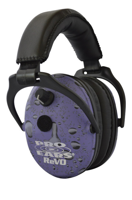 NEW Pro Ears ER300PUR Purple Rain ReVO Children's Electronic Ear Muffs
