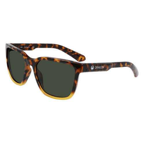 Dragon Alliance Burgee Ll Shiny Tortoise Gradient /Lumalens G15 Lens Sunglasses
