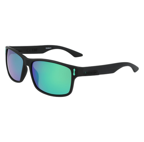 Dragon Alliance Count Ll H2O Polar Matte Black/Lumalens Green Ion Polar Sunglass