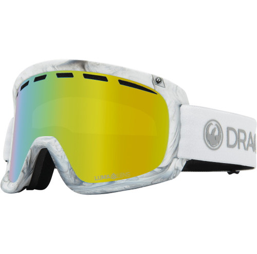 Dragon Alliance D1 Otg Carrara Strape Lumalens Gold Ion Lens Goggles