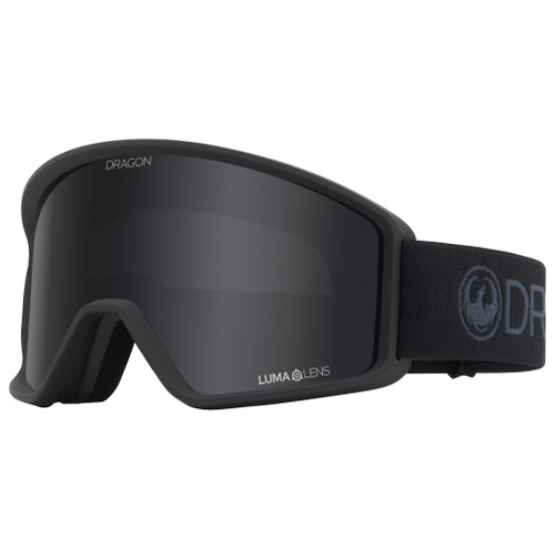 Dragon Alliance Dxt Otg Block Strape Lumalens Dark Smoke Lens Goggles