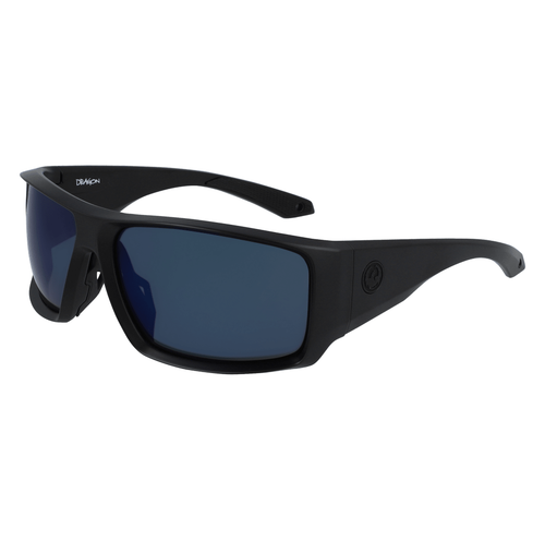 Dragon Alliance Equinox X Ll Polar Matte Black/Ll Gun Blue Ion Lens Sunglasses