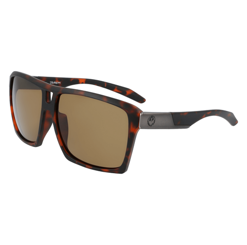 Dragon Alliance Mens The Verse Ll Matte Tortoise/Ll Brown Lens Sunglasses