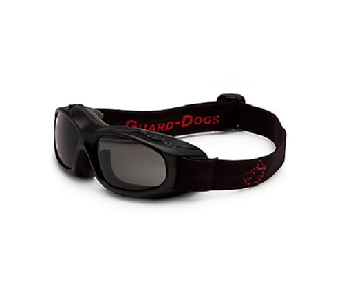 Guard-Dogs Evader I MATTE BLACK Frame SMOKE w/ FogStopper & Warranty