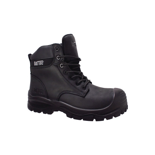 Hypard AdTec Men 6" Waterproof Composite Toe Work Boot Black in Size 10 M