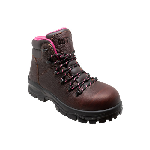 Hypard AdTec Women's 6" Waterproof Cap Toe Work Boot Brown in Size 10 M