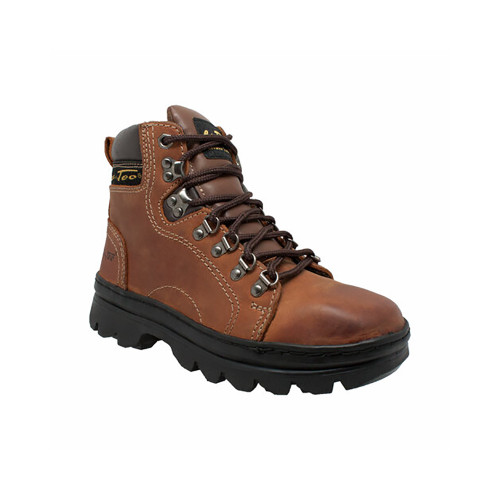 Hypard Women's 6" Work Hiker Brown Boot Size in 7.5, M