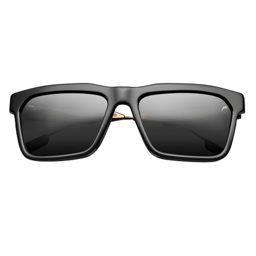 IVI Eyewear DEANO Polished Black & Copper Frame With Grey Ar Lens Sunglasses