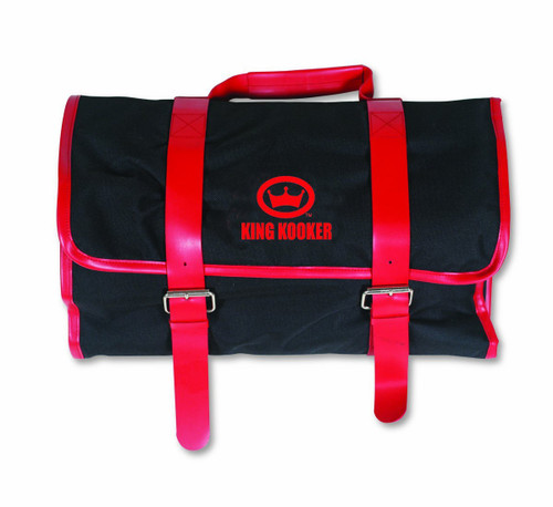 King Kooker 1660 16-Piece Stainless Steel Tailgaiting Utensil Set w/ Carry Case