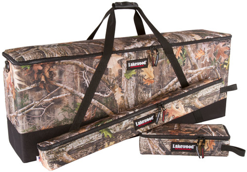 Lakewood Soft-Sided Hard Archery Single 45" Bow Case Combo - Kanati