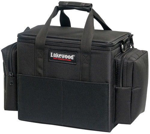 Lakewood Soft-Sided Hard Junior Musky Upright Fishing Tackle Box - Black