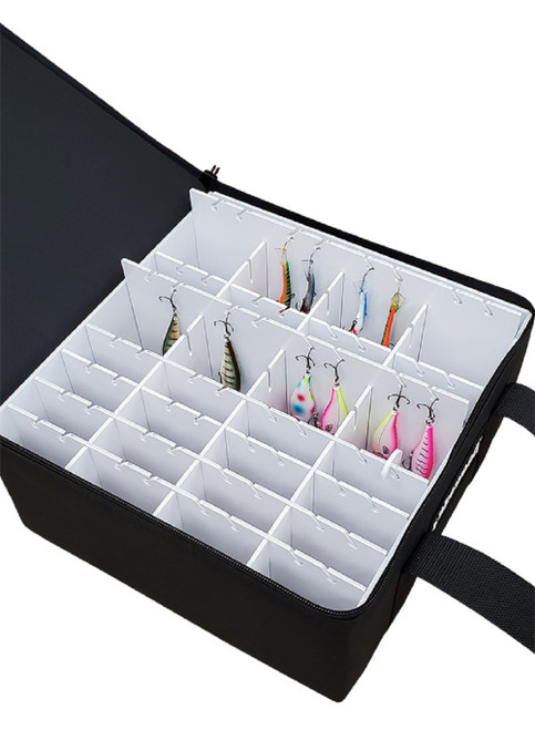 NEW Lakewood Soft-Sided Hard Shad Mate Fishing Lure Case BLACK